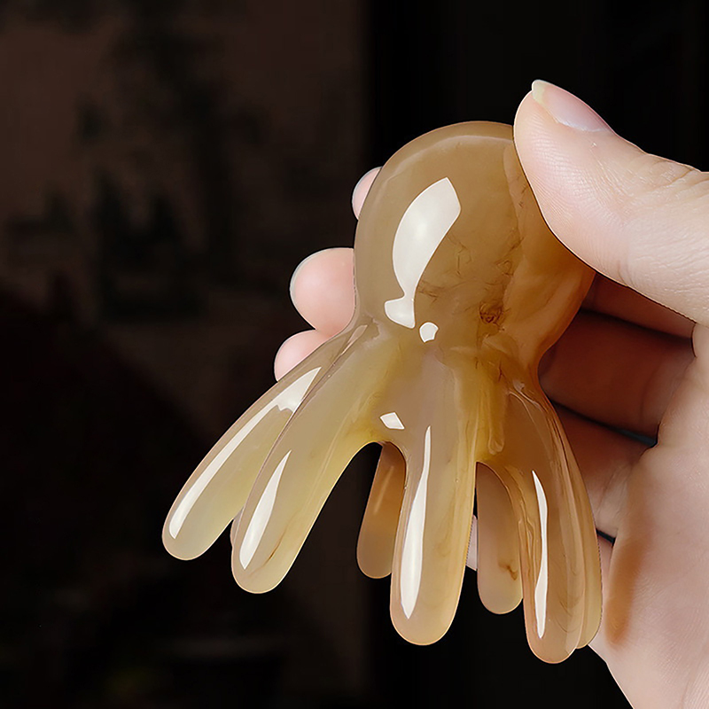 Wellness Spa With Massage - 2Pcs Resin Octopus Comb Scalp Meridian