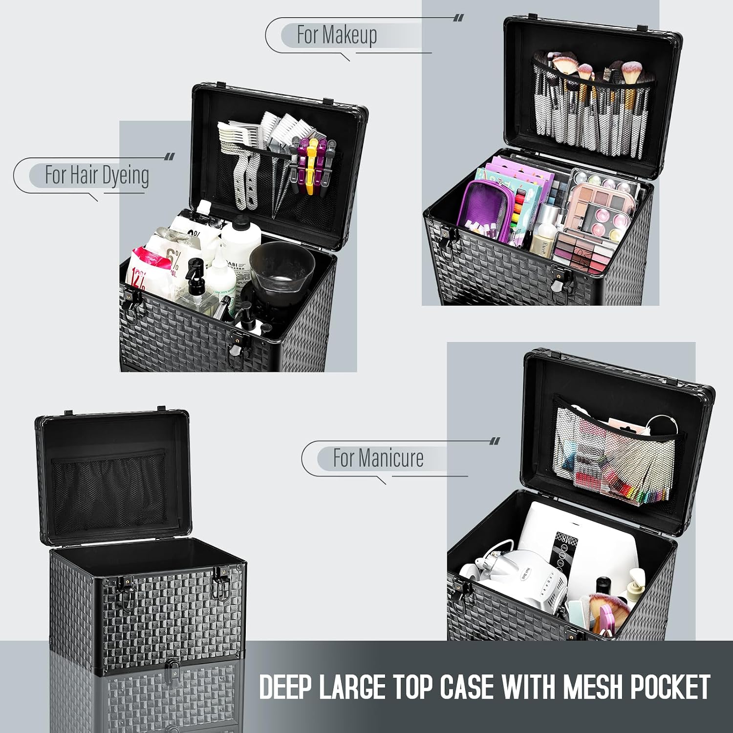 Rolling Salon Cart with 3 Draw - Spa & Wellness Hotel Paradiso review and price