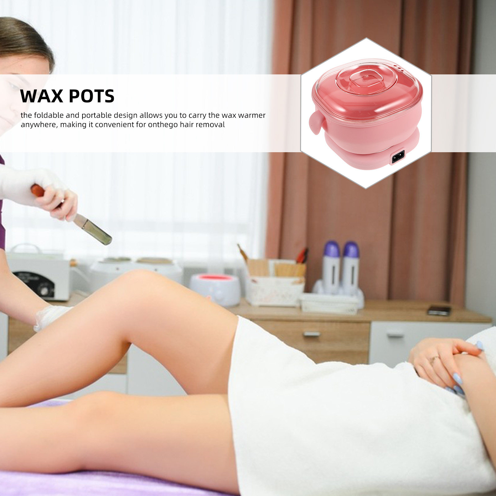 Portable Foldable Wax Warmer S - Waxing Kit Home review and price